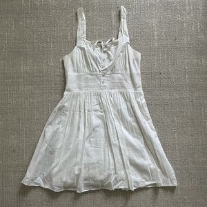 Armani Exchange White Sun Dress